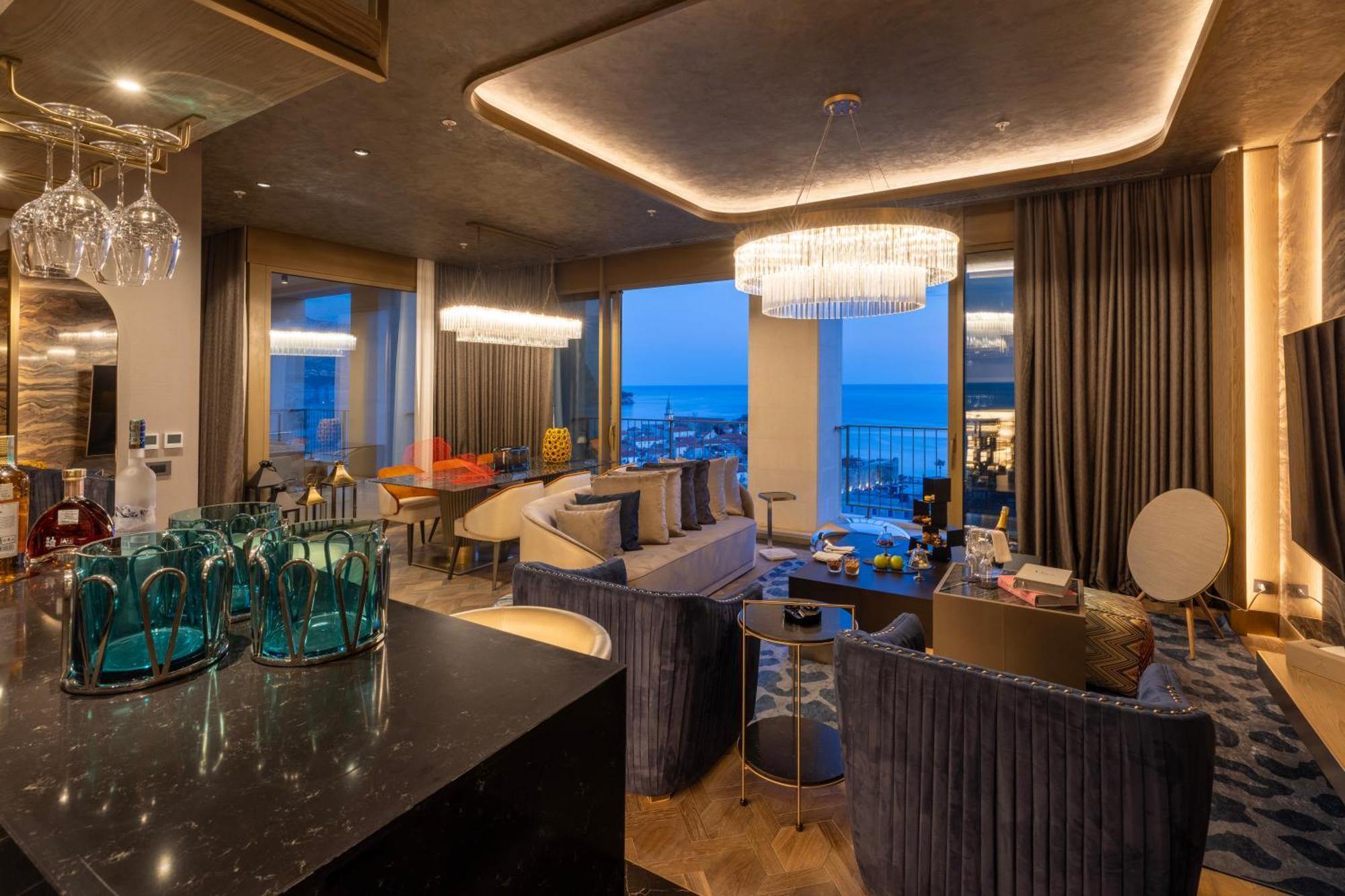 Merit Starlit Hotel & Residences Budva Exteriér fotografie